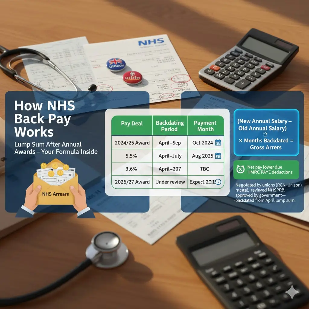 How NHS Back Pay Works