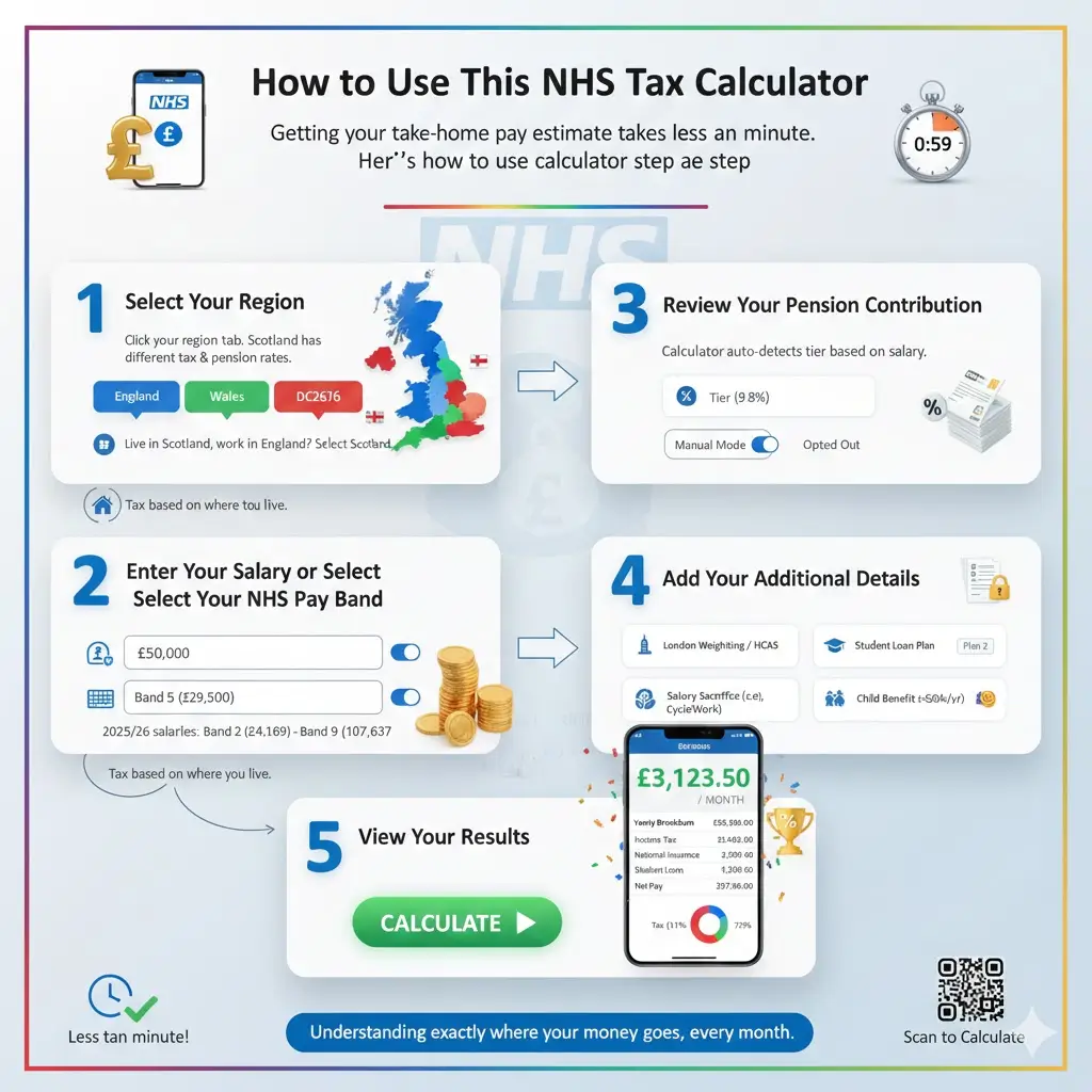 How to Use NHS Tax Calculator