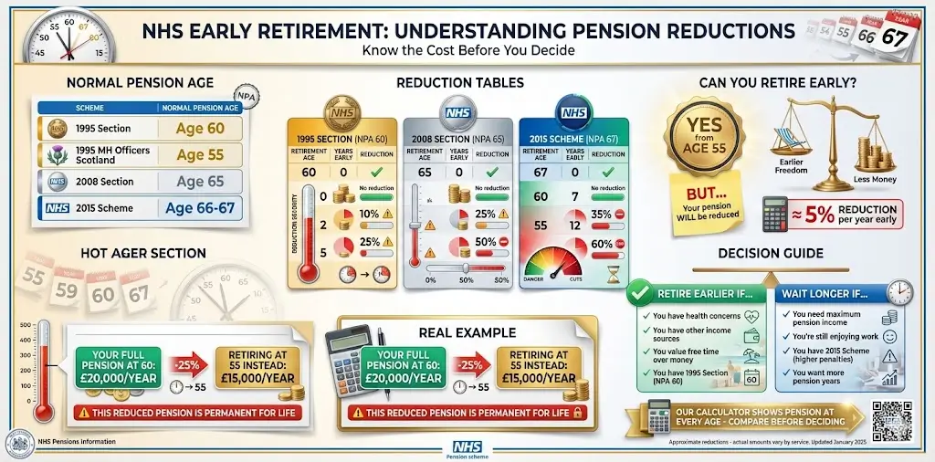 NHS Early Retirement Understanding Pension Reductions