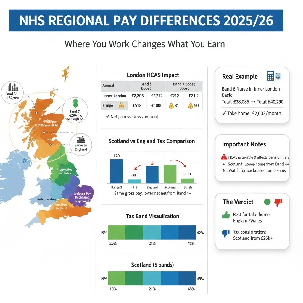 Regional Pay Differences Explained - London, Scotland, Wales & NI